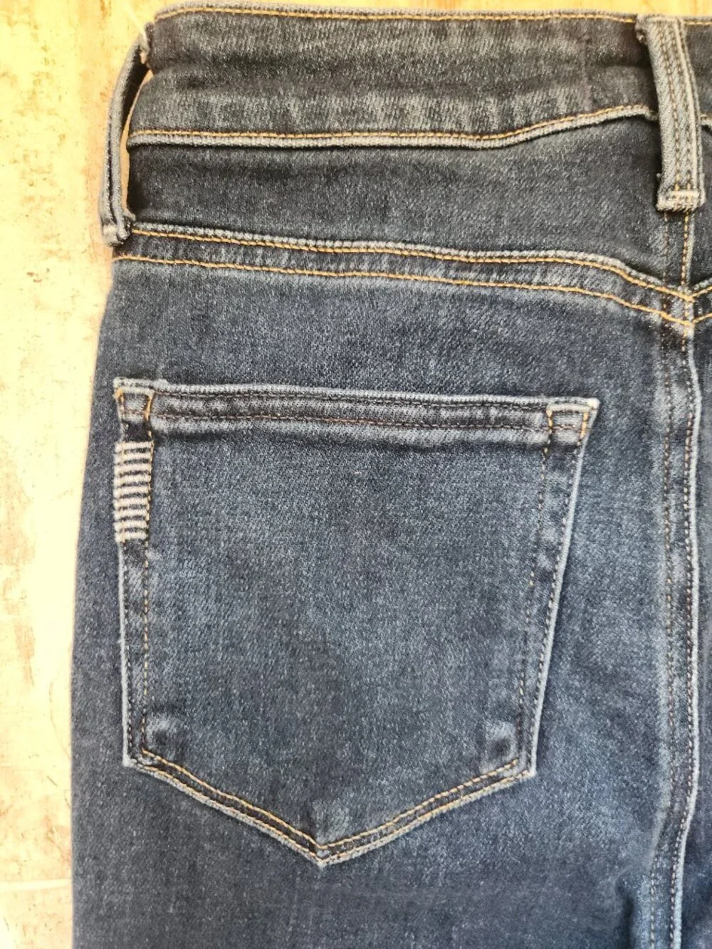 Paige Jeans Womens 26 Claudine Boot Cut High Rise Stretch Denim Raw Hem
